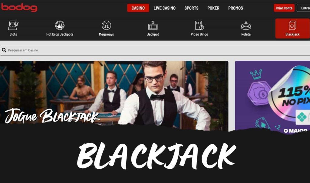 como jogar blackjack em um cassino online Bodog Brasil