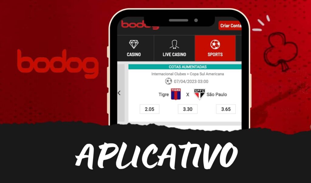 aplicativo de apostas esportivas Bodog Brasil