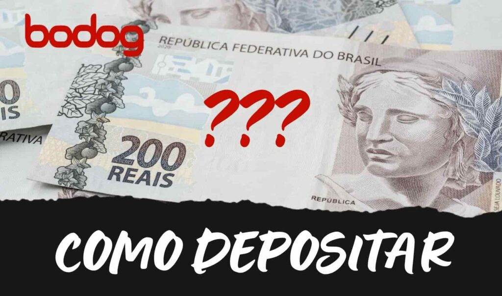 instruções para depositar dinheiro no site Bodog Brasil