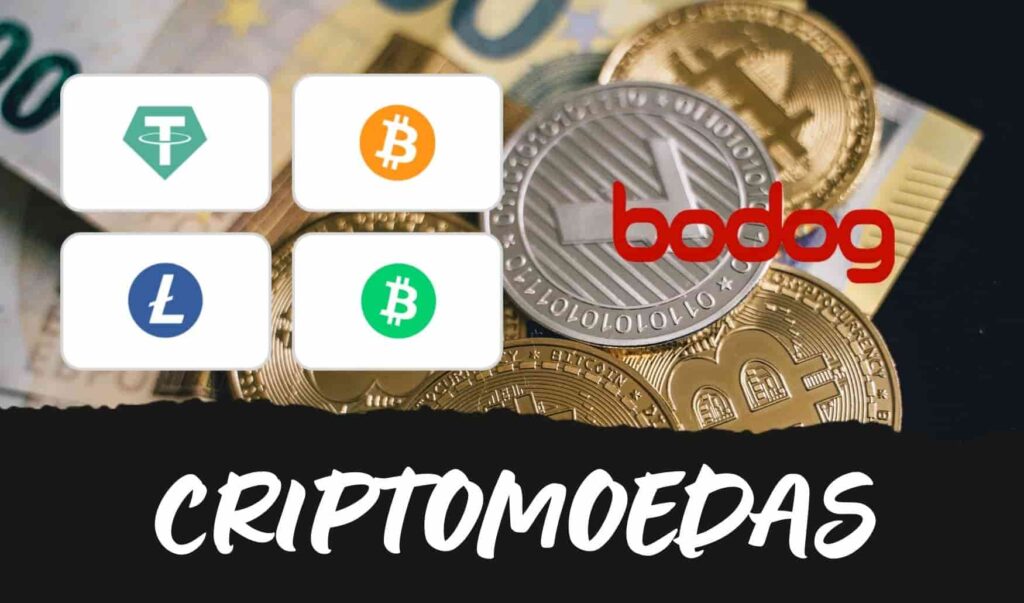 quais moedas criptográficas o agente de apostas aceita Bodog Brasil