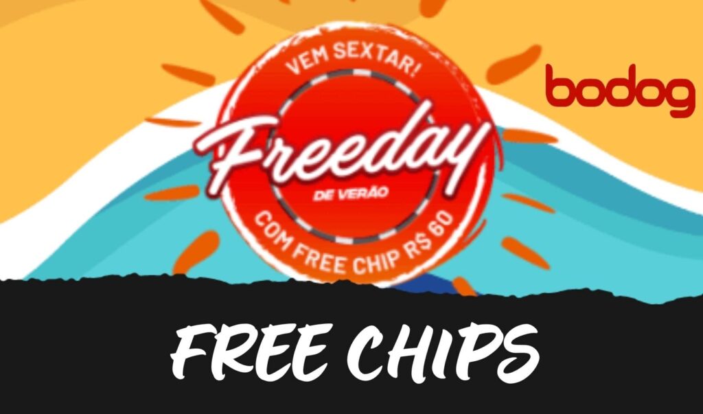 uma revisão da promoção Free Chips no site Bodog Brasil