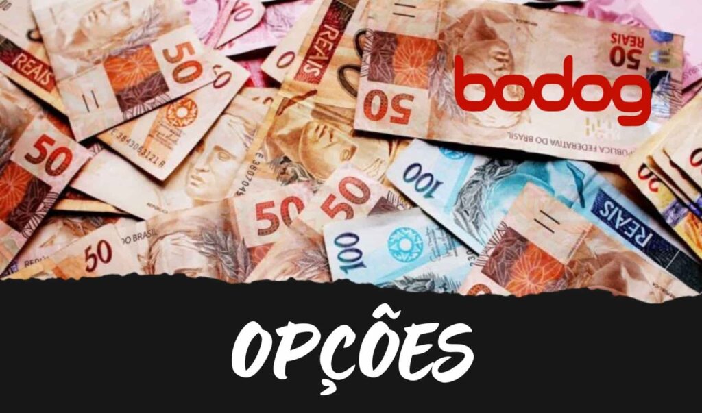 formas de pagamento no site Bodog Brasil