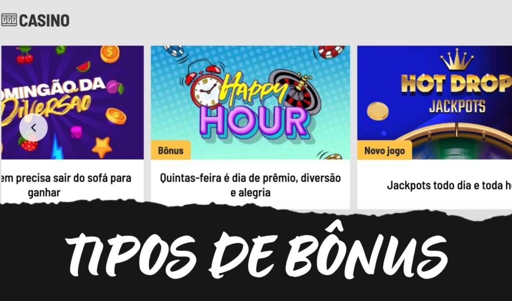 Bodog Brasil tipos de bônus para usuários do site